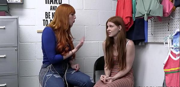 trendsCop fucked teen and her dirty stepmom Jane Rogers and Lauren Phillips after he busted sexy redhead thief with amazing tits